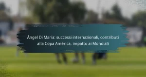 Ángel Di María: successi internazionali, contributi alla Copa América, impatto ai Mondiali