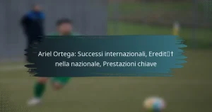 Ariel Ortega: Successi internazionali, Eredità nella nazionale, Prestazioni chiave