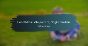 Lionel Messi: Vita precoce, Origini familiari, Istruzione