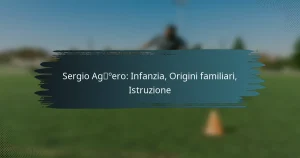 Sergio Agüero: Infanzia, Origini familiari, Istruzione